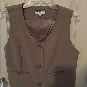 Bagatelle Beige Buttoned Vest